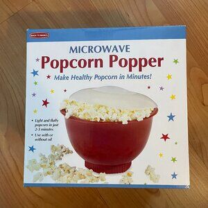New in Box VINTAGE Microwave Popcorn Popper by Back to Basics